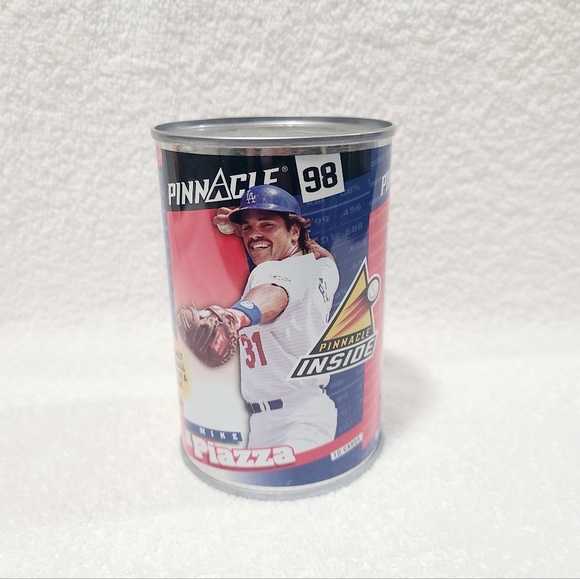 Mike Piazza 1998 Pinnacle - Card in a Can - Los Angeles Dodgers 10 Cards - Picture 1 of 8